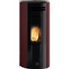 EK63 Stufa a pellet EK63 SPY110+ - gruppo Edilkamin - 10,5 kW ad aria canalizzata Bordeaux 813480