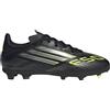 Adidas F50 League FG/MG Junior Core Black/Iron Metallic/Lucid Lemon