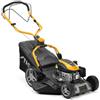 STIGA Combi 748 S Tagliaerba a trazione, con piatto di taglio in acciaio zincato da 46 cm, motore a scoppio da 139 cc, raccoglitore d'erba da 60l, sistema di taglio 4 in 1, manubrio regolabile Fulcrum