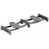 Jinhxofs Women Fitness Macchina Allenamento Gambe , Grigio , Pieghevole, Tubo D Acciaio Ispessito, Senza Bracciolo
