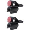 Generic 2 Pezzi Golf Putter Clip Organizzatore per Mazza da Golf Portaputter con Segnapallina Attacco Plastica Adatto per Accessori Golf Viaggi