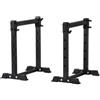 Baoblaze Weightlifting Bar Supporto Bilanciere Squat Rack Stazione Pesi Regolabile Base Piatta Ampia Perni di Uso Intenso Adatto per Allenamento Individuale