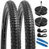 YunSCM 2 pneumatici pieghevoli da 27,5 pollici, rivestimento 53-584, compatibili con pneumatici da 27,5 x 1,75, 27,5 x 1,90, 27,5 x 1,95, 27,5 x 1,95, 27,5 x 2,0