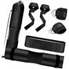 Milageto Set di Cuscinetti per bilanciere per Squat, Collo, Spalla, Protezione per Caviglia, Cuscino Antiscivolo per bilanciere per affondi, Bodybuilding,