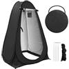 Exsink Tenda Doccia da Campeggio,Tenda pop-up,Tende istantanee Riparo,Spogliatoio Portatile,Toilette da campeggio,per la privacy,per esterni,roulotte,pesca,leggera e robusta, installazione