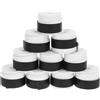 SEWOART Impugnatura Racchetta Bianca 10 Pezzi in PU per Squash e Racquetball | Assorbente e Confortevole, Presa Salda Nelle Giornate Calde e Umide, per Racchette da Tennis Badminton