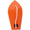 TOYANDONA Plancetta Sub in Plastica Rossa per Pesca a Traina, Accessorio Regolabile Corda, per Pesca in Mare Profondo e Cattura di Pesci e Persici