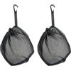 Generic Borsa da Basket da 2 Pezzi Borsa a Rete con Coulisse con Fibbia Portaoggetti Portatile per Sport All'aria Aperta (2 bolsas de bolas.)