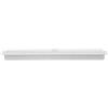 Alipis Supporto Pinna Tavola da Surf Fessura Staccabile, Scatola per Pinne da Paddleboard, PVC Bianco, per Manovre di Sterzata e Curve Strette
