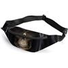 MHYRAC Marsupio con note musicali, marsupio regolabile per corsa, camminata, escursionismo, Simpatico sigillo, 36*15cm, Marsupio