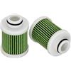 BUDZAVHIC 15412-92J00 2 Pezzi Elemento filtrante per S-zuki DF100A DF115A DF150A DF200A fuoribordo a 4 Tempi 1541292J00