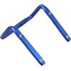 VALICLUD Portaborraccia Bici Adattatore Sella, Supporto Doppio Porta Borraccia, Lega di Alluminio Blu, Fissaggio 2 Viti, Facile da Installare, per Bici da Corsa e MTB