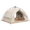 Generic Tenda da campeggio per 4 persone, montaggio istantaneo, colore: bianco
