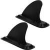 Didiseaon Pinna Stabilizzatrice per SUP a Inserimento, 2 Set Nero