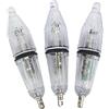 Keenso Esca Subacquea per Pesca, 3 LED per Esca da Pesca con Lampada Lampeggiante Che Cambia Colore, Componenti Elettronici in Plastica, Batterie AG13 LR44 Integrate per la Notturna