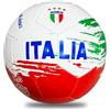 Teorema Giocattoli, Pallone da Calcio Taglia 5 Eco Friendly, Palla Calcio Ufficiale Design Italia (260-280g) per Allenamento Bambini e Adulti, Resistente per Gioco all'Aperto e Scuola Calcio