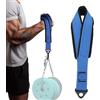 RiToEasysports Cinghia per Braccio di Ferro, Fascia per Allenamento di | Nylon in Tessuto Oxford, Ideale per Allenare Polsi, Avambracci e Bicipiti
