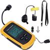 Generic Ecoscandaglio Portatile per Pesci Ecoscandaglio Portatile con Display LCD per Accessori per la Pesca D'acqua Dolce Colore: 549g