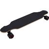 POENVFPO Longboard in Acero per Adulti, Cruiser a 4 Ruote con Cuscinetti