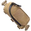 UKCOCO Borsa Medica Strategica, Borsa da Escursionismo Outdoor, Grande Capacità, Tessuto Oxford, Ridotto, Portatile, Khaki, per Viaggio e Alpinismo