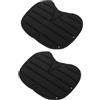 HORIALENCE Cuscino Sedile Kayak 2 Pezzi Nero in Spugna Ergonomico