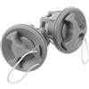 Homoyoyo 2 Pezzi Adattatore Valvola Aria Gonfiabile per Kayak e Canoe in Pom Funzione di Rapida Gonfiatura e Sgonfiaggio, per Ambienti di Acqua Dolce e Salata