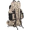 FMPGJLYH Zaino da trekking da 60 l, con struttura in metallo, colore marrone cammello, grande zaino per campeggio, escursionismo, viaggi, Marrone 3, L, Artigiano