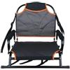 Baoblaze Sedile Kayak con Braccioli Sedile Schienale Cuscino Kayak Canoa Telaio Metallico Ergonomico con Base Bassa Laterali Adatto per Pagaiate Ricreative, Sedile Per Kayak Con Bordo Arancione