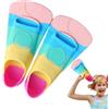 Generico Pinne da nuoto per bambini, pinne per bambini che nuotano Pinne sportive | Forniture per immersioni professionali, accessorio per l'allenamento di nuoto m
