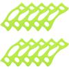 ULTECHNOVO 10 Pezzi Fishing Line Winding Board, Fishing Line Holder in Plastica, Leggero e Presa Salda, per Lenza e Fili, per Pesca All'aperto, Accessorio per Canna da Pesca Colore Casuale