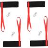 Generic Braccialetti per guanti da sci, cinturini da polso per guanti da sci 4X | Cinghie elastiche per guanti regolabili Sicure baa