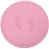 HEANUJJ Tappeto per Salto Corda Rotondo Tpe Rosa per Indoor e Gym | Cuscino Fitness per Amici, Antiscivolo, Protegge le Caviglie, Uso Casa e Palestra