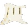 Fender® »Hot Noiseless« Pre-Wired Stratocaster® Pickguard - Set di battipenna - S/S/S - Pergamena Bianco
