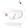 CRESSI F-Dual + Supernova Dry Combo Combo Set Unisex Maschera F-Dual e Dry Snorkel per Snorkeling e Immersioni
