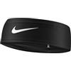 Nike Dri-Fit Fury Classic Fascia per capelli da donna Black/White/White One Size