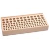 Generic Portautensili per Supporto Attrezzi Porta Punzonatori Porta Timbri Organizer Legno di Faggio Struttura Solida Salvaspazio Adatto per Laboratorio, 98 Holes