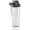 Bosch Hausgeräte Bosch MMZBT01B Bottiglia ToGo 500 ml per Frullatori | Borraccia compatibile con frullatori VitaPower, coperchio con beccuccio, Resistente e Leggera, Ideale per smoothie da asporto