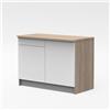 DELINIA Base One bianco L 120 x H 89 x P 60 cm