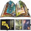 Faburo Cartella per Puzzle 1000 Pezzi con 20 Trasparenti Tasche