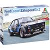 Italeri 3664 Ford Escort Zakspeed Gr.2, Scala 1:24, Plastic Model Kit, Modello in Plastica da Montare, Modellismo