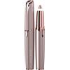 Flawless Finishing Touch Flawless Brows, Falciatrice di precisione per sopracciglia di nuova generazione, morbido e privo di pericolo, blush + specchio