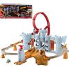 Mattel SUPER MARIO KART Playset GIGANTE BOWSER CASTLE Pista con 1 Veicolo JHD24