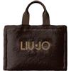 LIU JO SPA 2F6037 E0218 TOTE FAKE FUR LIU JO, TESTA DI MORO