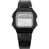 Elprico Orologio Sportivo Digitale, Cinturino in Acciaio Inossidabile Retroilluminazione a LED Display Digitale Orologio Elettronico Orologio Sportivo da Uomo Luminoso per