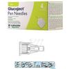 Glucoject Ago Per Penna Da Insulina Glucoject Lunghezza 4 Mm Gauge 32 100 Pezzi Glucoject