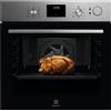 Electrolux Forno Elettrico da Incasso Ventilato Multifunzione con Grill e Cottura a Vapore 72 Litri 60 cm Classe A colore Nero serie 600 SteamCrisp - COCGH44TX0