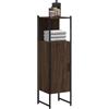 Generico Mobile da Bagno Rovere Marrone 33x33x120,5 cm Legno Multistrato,Armadietti e portaoggetti,Componenti di arredo bagno-842470