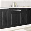 Generico Pannello lavastoviglie Kalmar Rovere Nero 60 x 1,5 x 57 cm,Armadietti e portaoggetti,Pensili da cucina-8003792