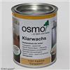 Osmo 1101D - Finitura in cera per legno, extra sottile, trasparente satinata, 2,5 litri