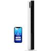 Clean Air Optima Ventilatore a Torre di Lusso CA-407W Smart | bianco/nero
